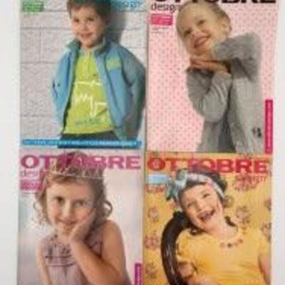 Ottobre Euro-Style Sewing Patterns #3 - 4 Issues/150+ Patterns