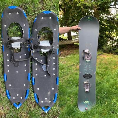 Snow Fun Duo - K-2 Juju Snowboard & Atlas Snowshoes