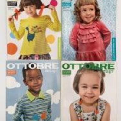 Ottobre Euro-Style Sewing Patterns #2 - 4 Issues/150+ Patterns