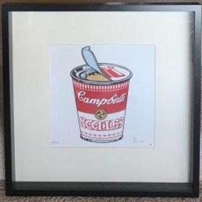 Enfu Campbell's Soup Noodle Print