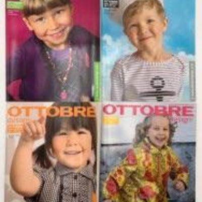 Ottobre Euro-Style Sewing Patterns #5 - 4 Issues/150+ Patterns