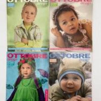 Ottobre Euro-Style Sewing Patterns #1 - 4 Issues/150+ Patterns