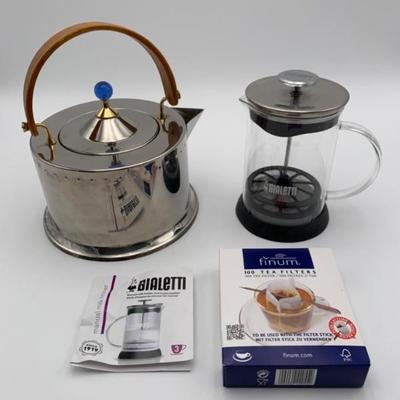 Tea Trio - Tea Italian/German Style - Bodum & Biatelli	