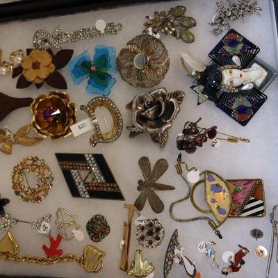 Vintage costume jewelry