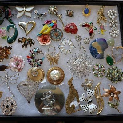 Vintage costume jewelry