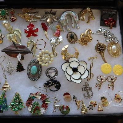 Vintage costume jewelry