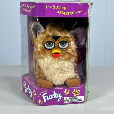 NIB ELECTRONIC FURBY | New in box 1998 Furby Model 70-800. - l. 6 x w. 6 x h. 8.25 in (box)

