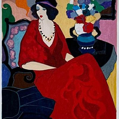 ITZCHAK TARKAY (1935-2012) SIGNED SERIGRAPH | Magic Moments 3. Screen print on paper. 17 x 13 in. Sight. Pencil signed lower right,...