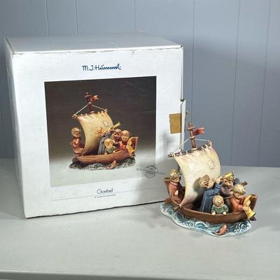 NIB LIMITED EDITION LAND IN SIGHT HUMMEL FIGURINE | Special Commemorative Edition Land in Sight Hum 530 Hummel in original box with...