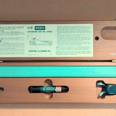 K&E Doric lettering set #8935