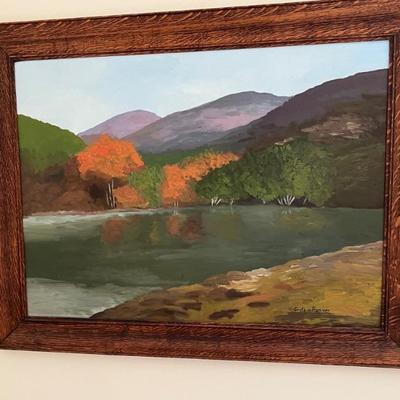 Oil or acrylic landscape