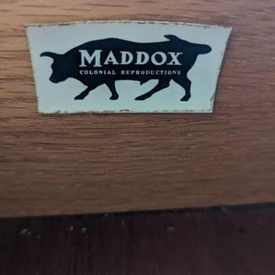 For immediate purchase-Maddox Mahogany slant front desk. 4 drawers. With key. 37" w x 41.5" h x 22" d. $299 Contact Barb...