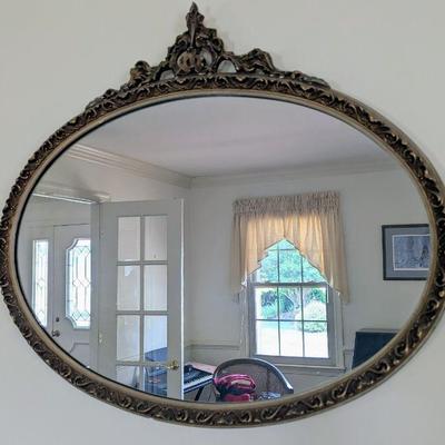 For immediate purchase-Antique oval mirror. $89 Contact Barb to purchase or for more info. 434-665-6915