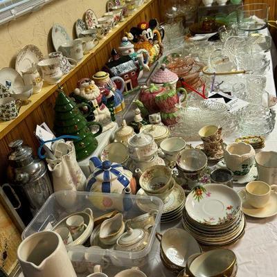 Great and great great grandmother collected tea cups. Can you tell?