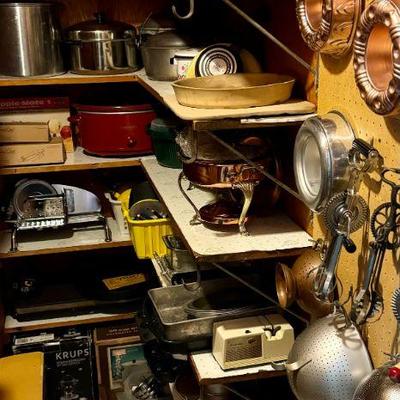 Small appliances.