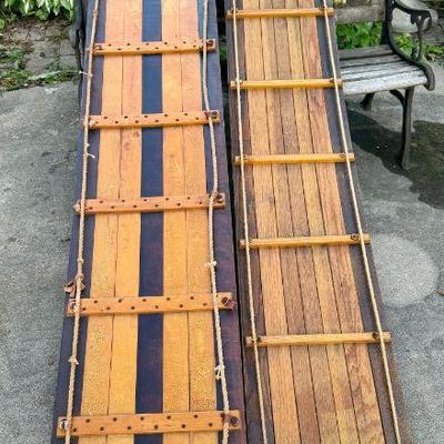 Vintage tobaggons. 6' and 8'.