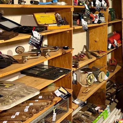 More tools. Cleaned,organized and ready for use!