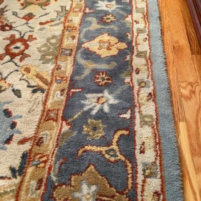Pottery Barn Eva Persian Wool Rug Beige/Blue. 10’ x 14’