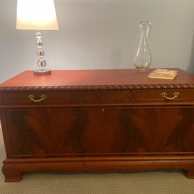 Antique Hope Chest 22” H x 45” W x 19” D