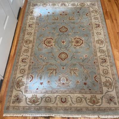 Ethan Allen Isfahan Wool Area Rug 4x6