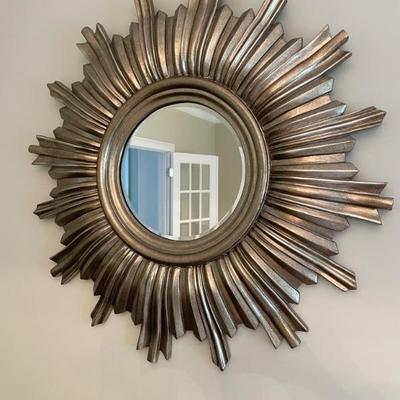 Ethan Allen Golden Sunburst Wall mirror  32" D