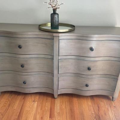 Ethan Allen Wynn Dresser – 6 drawer. 56.25” W x 18” D x 34.5” H