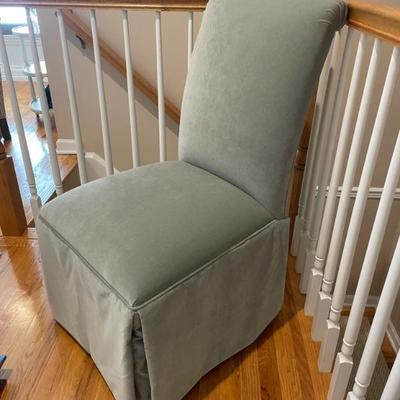 Ethan Allen Desk/Side Rollback Parson Chair