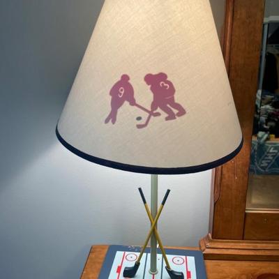 Cal Lighting Hockey Lamp 14" L x 14" W x 17.5" H