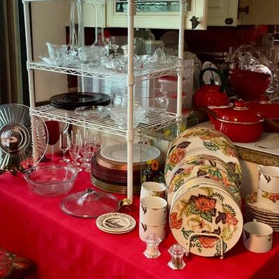 Floral fine China set