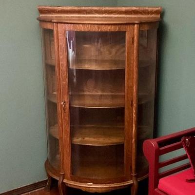 China cabinet oak