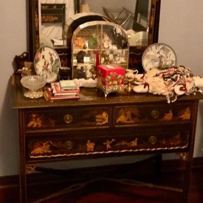 Japanned dresser