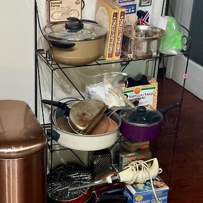 Pots and pans, kitchen stuff