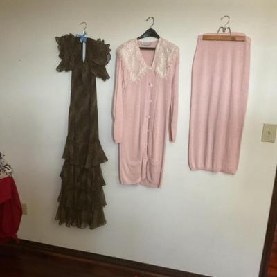 Dress pink outfit 