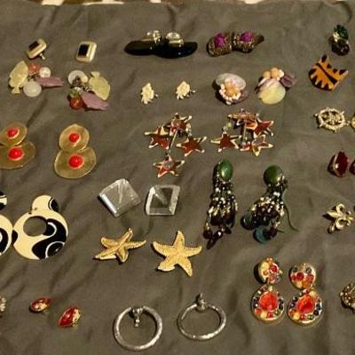 More earrings