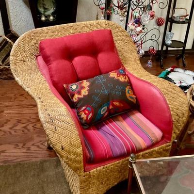 Wicker chair