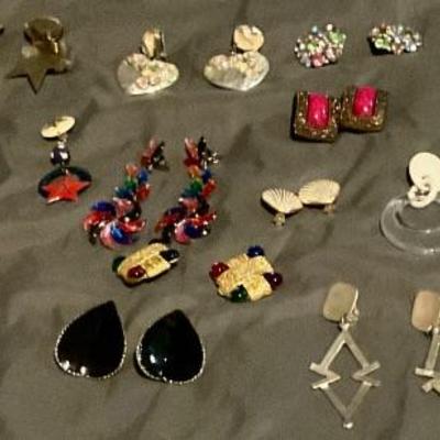 Clip on earrings