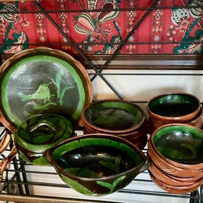 Hand painted dinnerware
