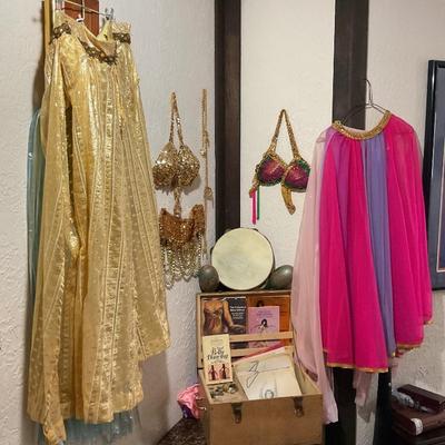 Belly dancing costumes