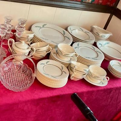 Set of fine china
