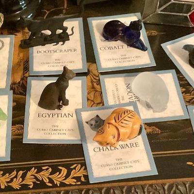 Franklin mint cats