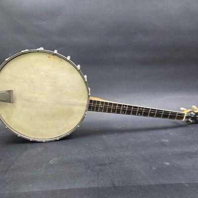 antique banjo