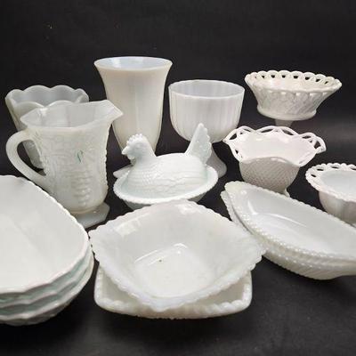milk glass 