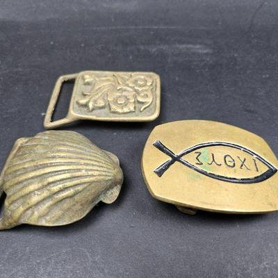 brass belt buckles