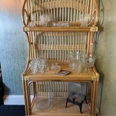 Bamboo baker's rack