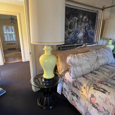 large ginger-style lamp (x2)