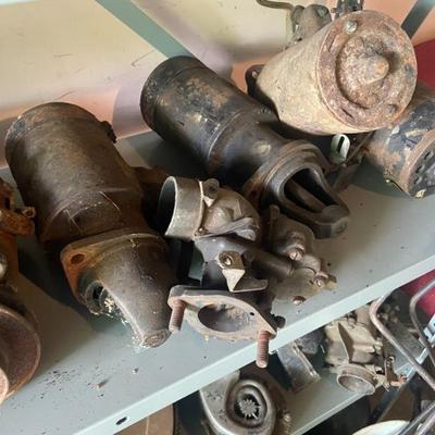 Starter, carburetor