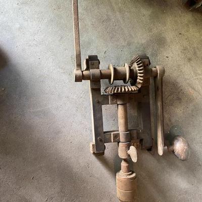 Double geared drill