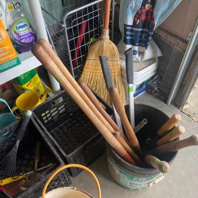 Antique garden tools
