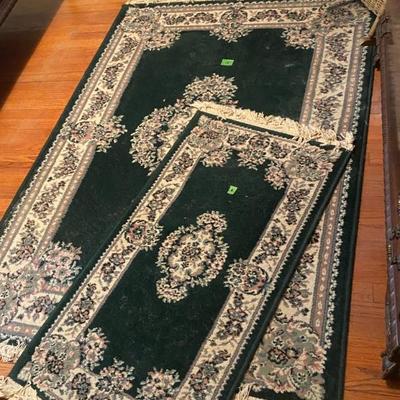 medium and small rugs