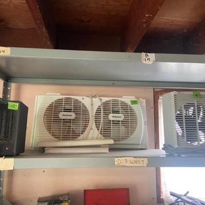 Heater, fan